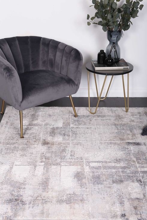 Rose Beige Grey Modern Rug - ADORE RUGS and FLOORING